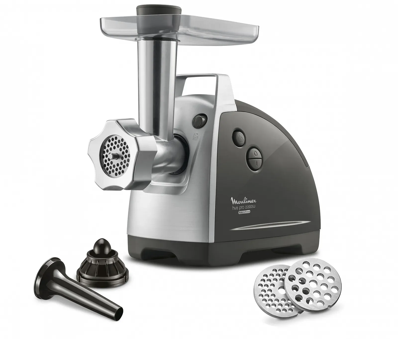 Мясорубка Moulinex ME6868 2200 W черная/серебристая, фото №1 Мясорубка Moulinex ME6868 2200 W черная/серебристая, фото №1