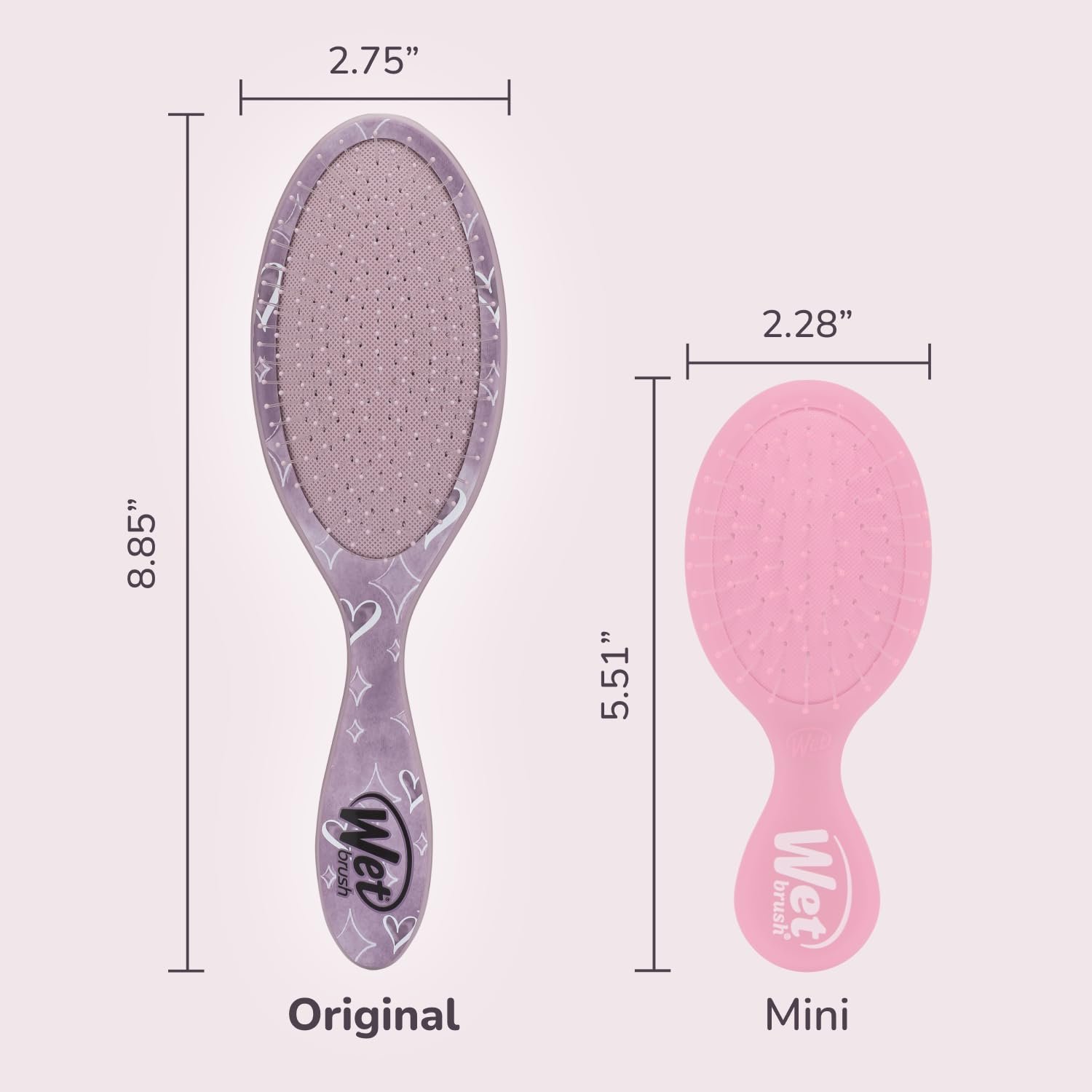 Щітка WetBrush Original Detangler Disney Love Lilo et Stitch, фото №5