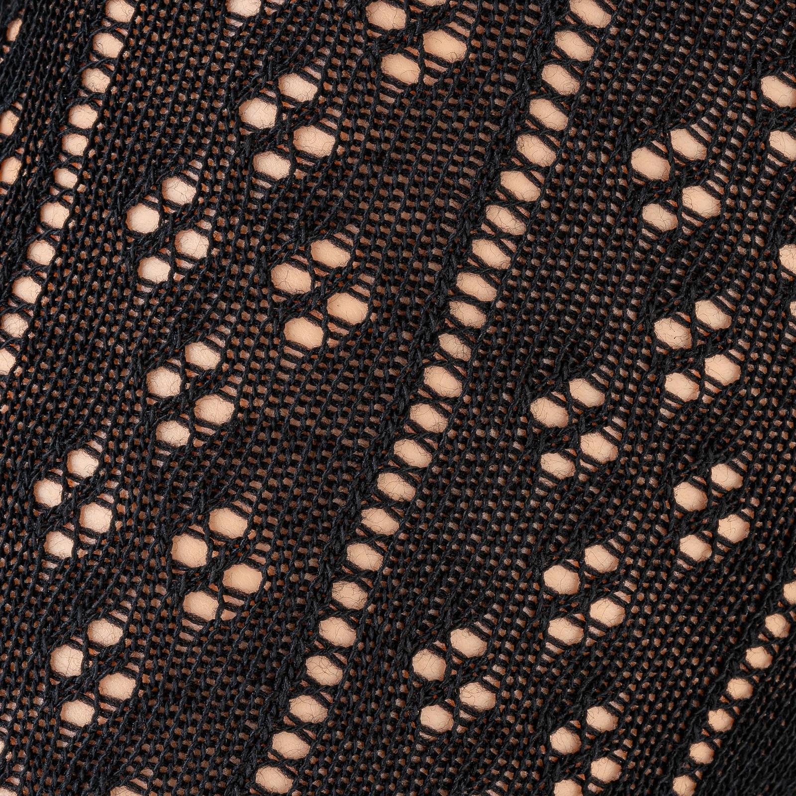 Длинные женские чулки для дирндля, длинные костюмные носки до колена с вязаным крючком хлопком, бело-черные, 1 пара размера 35-38, 39-42, фото №3