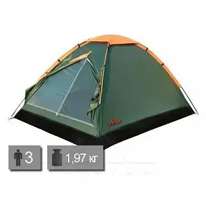 Палатка Totem Summer 3 ver.2 (TTT-028) - Фото 1