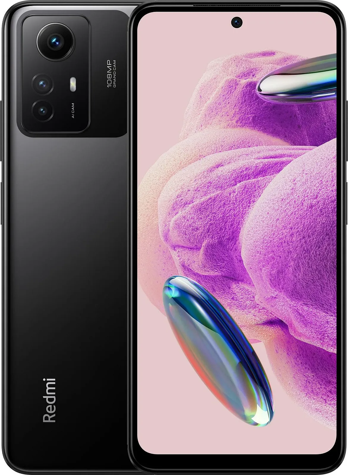 Смартфон Xiaomi Redmi Note 12S 6.43'' 8/256GB 4G 2-SIM NFC 8-ядер Android13 Onyx Black, фото №1