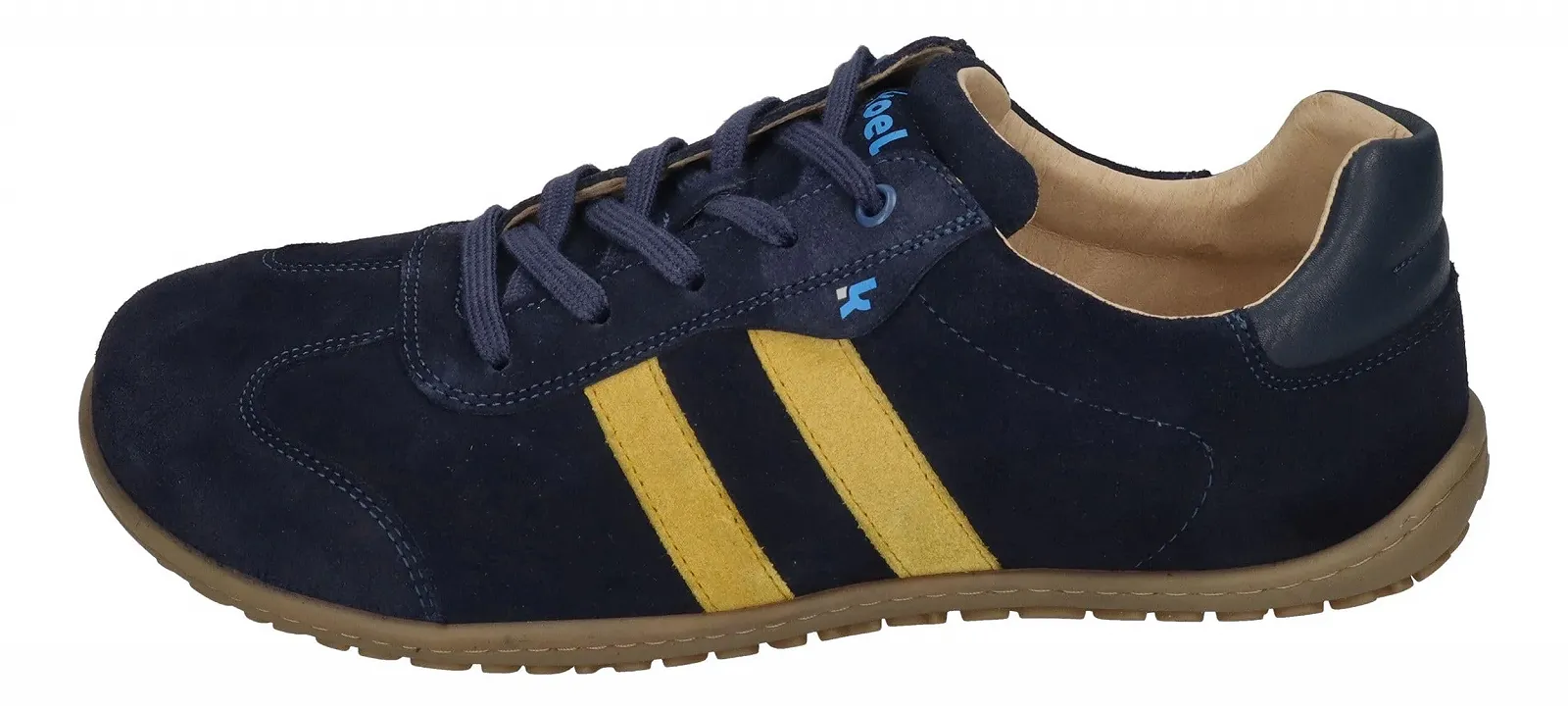 Кросівки Koel Barefoot ILO Suede Синій, фото №2