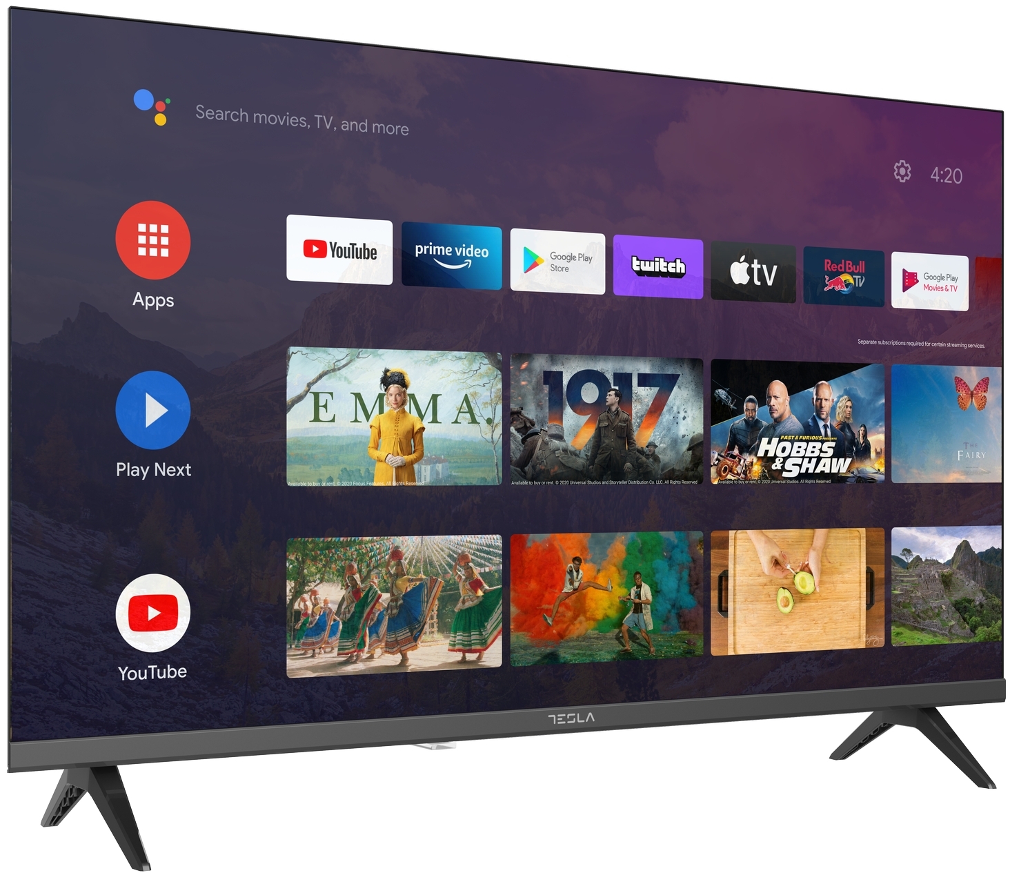 Телевізор Tesla 32E635BHS, фото №3 Телевізор Tesla 32E635BHS, фото №3