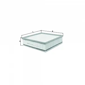 Повітряний фільтр KNECHT LX 4038 для ISUZU, GENERAL MOTORS - Фото 1