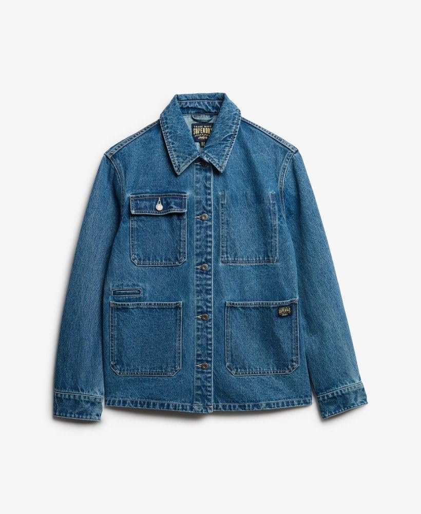 Джинсовая куртка Superdry Denim Chore, фото №6