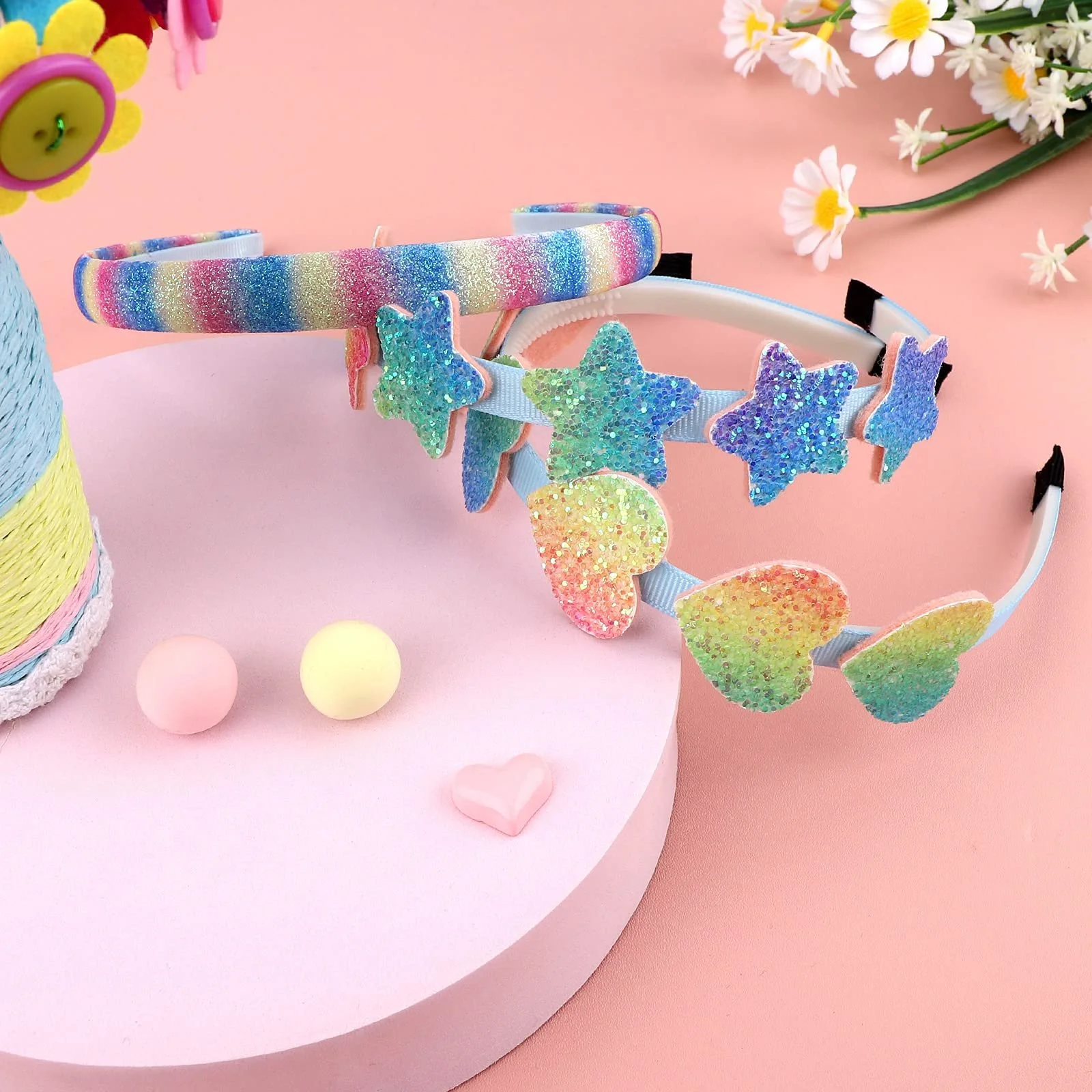 Набор обручей на голову, фото №6