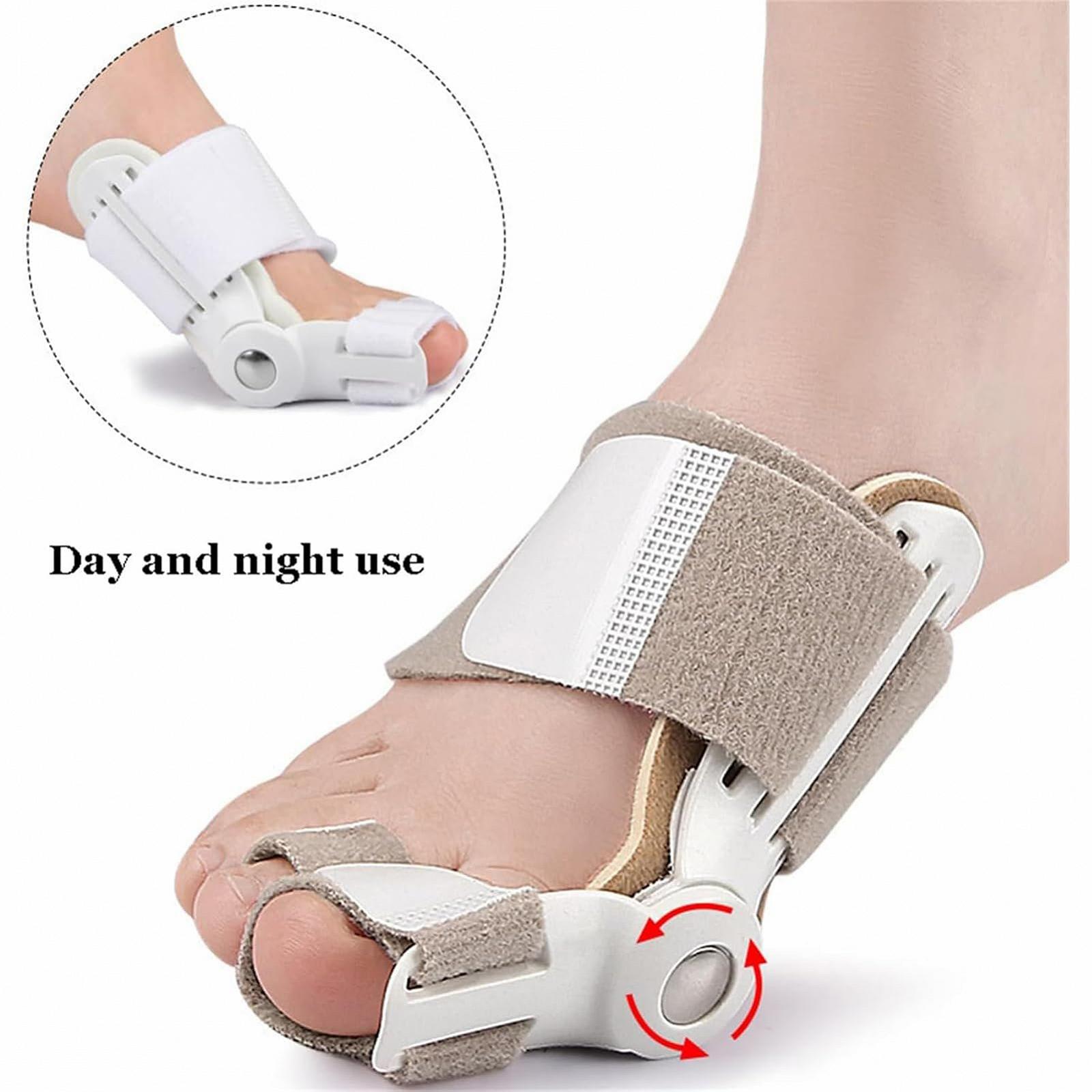 Коректор великого пальця стопи для чоловіків та жінок, регульована шина, фото №4