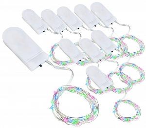 Гірлянда Lunartec 10 шт. Micro LEDs 24 1,2 м IPX4 RGB - Фото 1