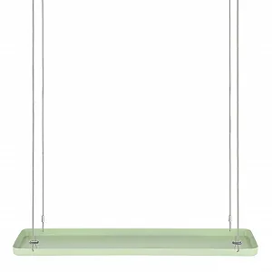 Кошик підвісний Esschert's Garden прямокутний 58 см зелений - Фото 1