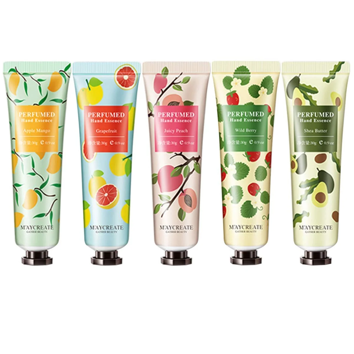 Крем для рук FERCAISH Зволожуючий з ароматом квітів та рослин з маслом ши, фото №3