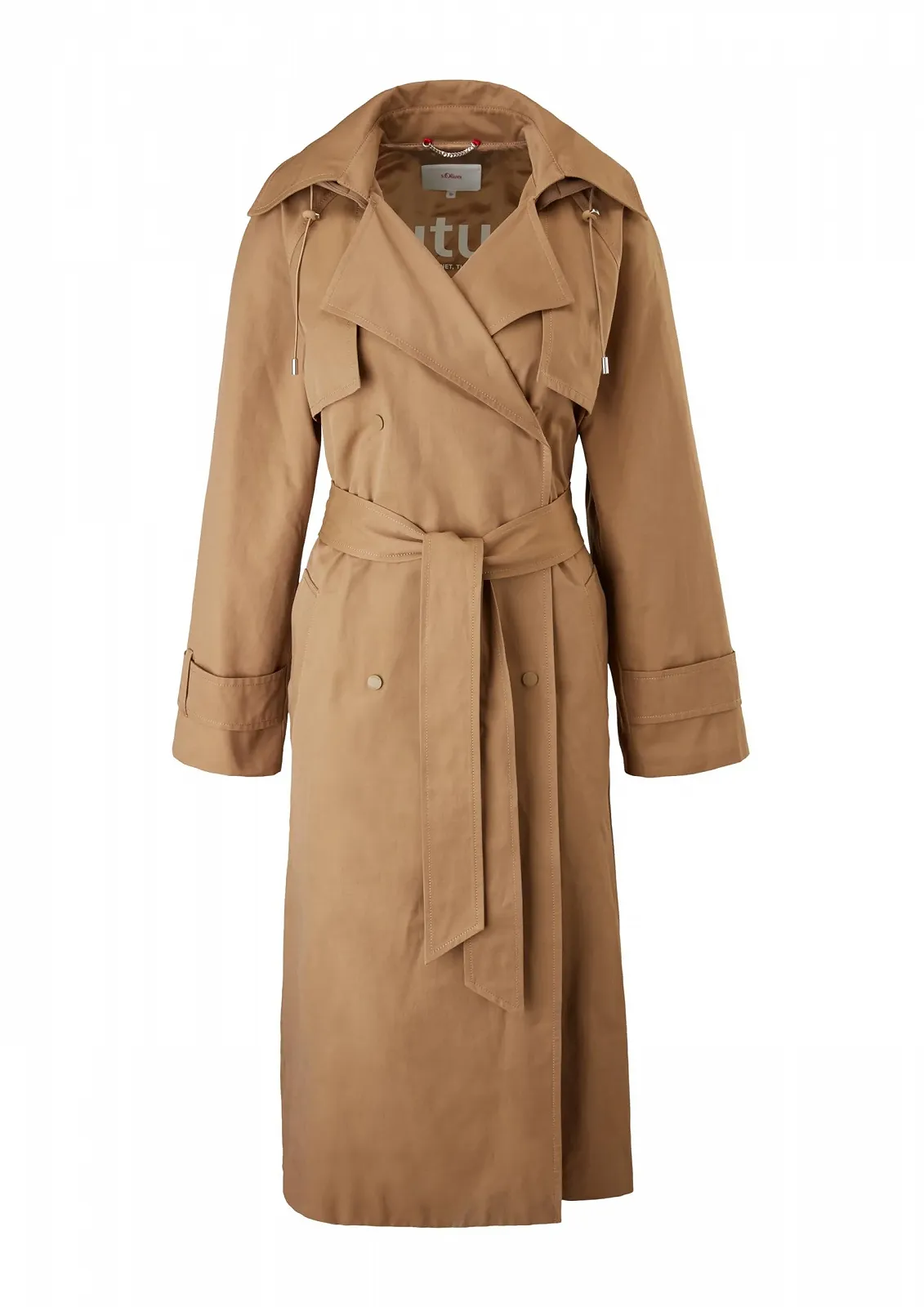 Пальто s.Oliver Женское Свободный Крой Длинный Рукав, фото №1 Пальто s.Oliver Женское Свободный Крой Длинный Рукав, фото №1