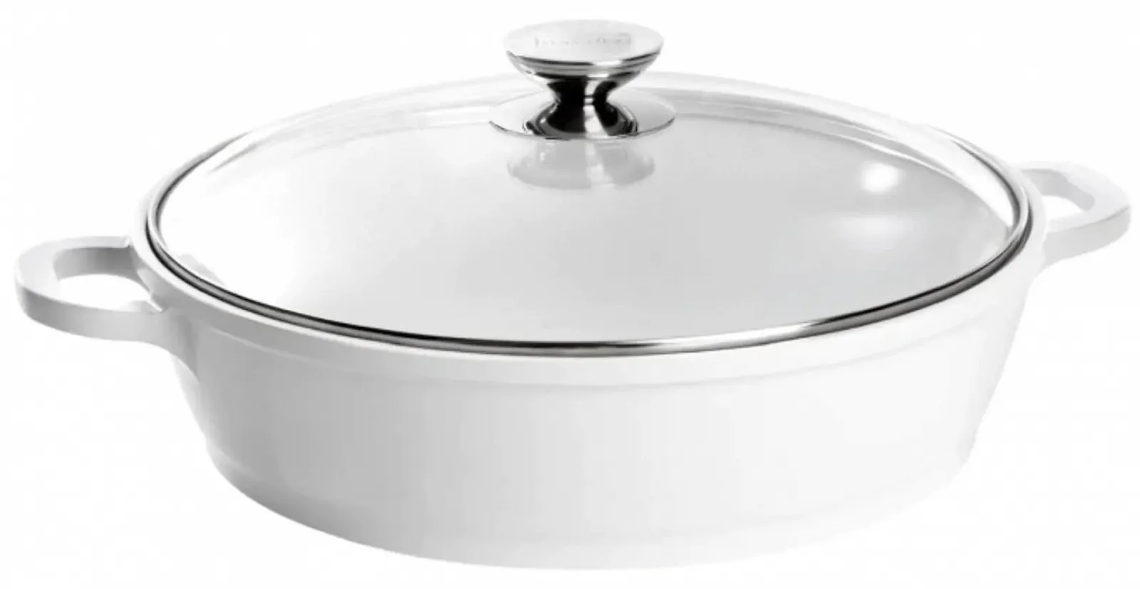 Гусятниця для запікання Berndes Vario Click Induction 032169 зі скляною кришкою 32 см White, фото №1