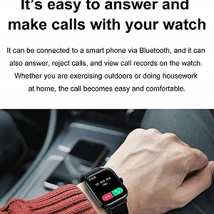 Смарт-часы 1.70 Inch Bluetooth synthetic.ua - Фото 1