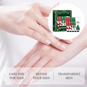 Крем для рук Набор Рождественский Подарочный набор Кремов для рук Рождественские подарки Крем для ухода за руками с растительным ароматом Рождественские кремы для рук Подарки на день рождения Рождественские подарки Упаковка из 5 штук synthetic.ua - Фото 1