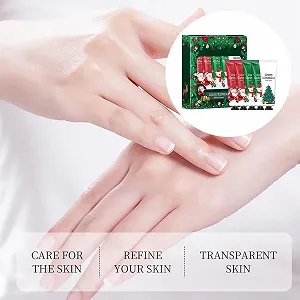 Крем для рук Набор Рождественский Подарочный набор Кремов для рук Рождественские подарки Крем для ухода за руками с растительным ароматом Рождественские кремы для рук Подарки на день рождения Рождественские подарки Упаковка из 5 штук synthetic.ua - Фото 1