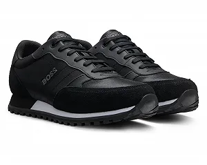 Чоловічі кросівки BOSS Parkour-L Runn / Чорні synthetic.ua - Фото 1