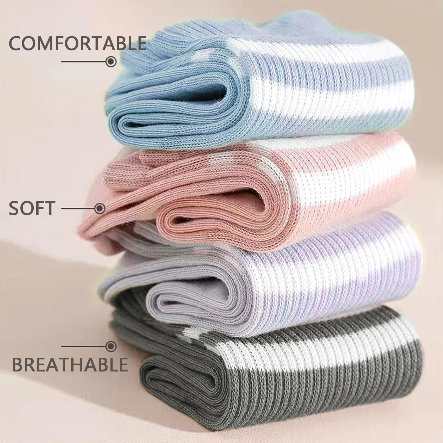 Жіночі спортивні шкарпетки Бавовняні 6 пар, фото №4