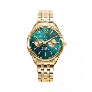 Годинник Viceroy Жіночий з нержавіючої сталі 401236-65 IP Золото, Браслет - Фото 1