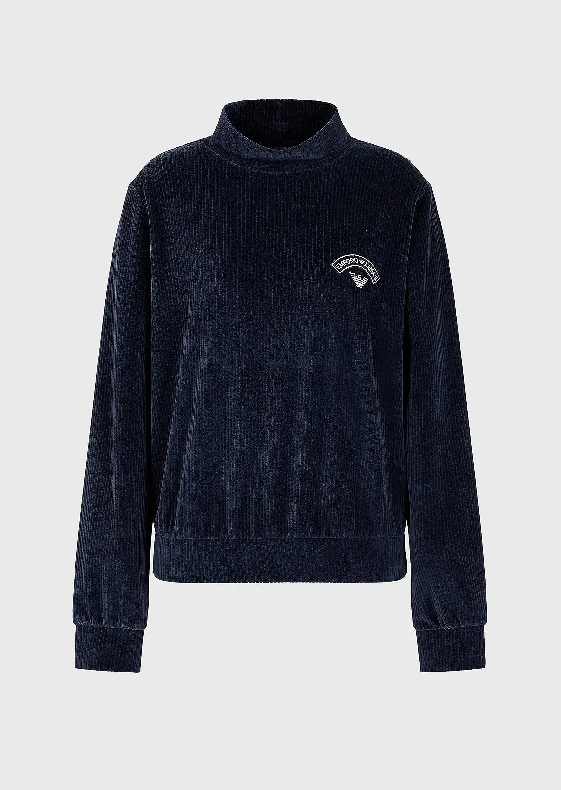 Свитер Emporio Armani Женский Велюровый В рубчик, фото №4 Свитер Emporio Armani Женский Велюровый В рубчик, фото №4