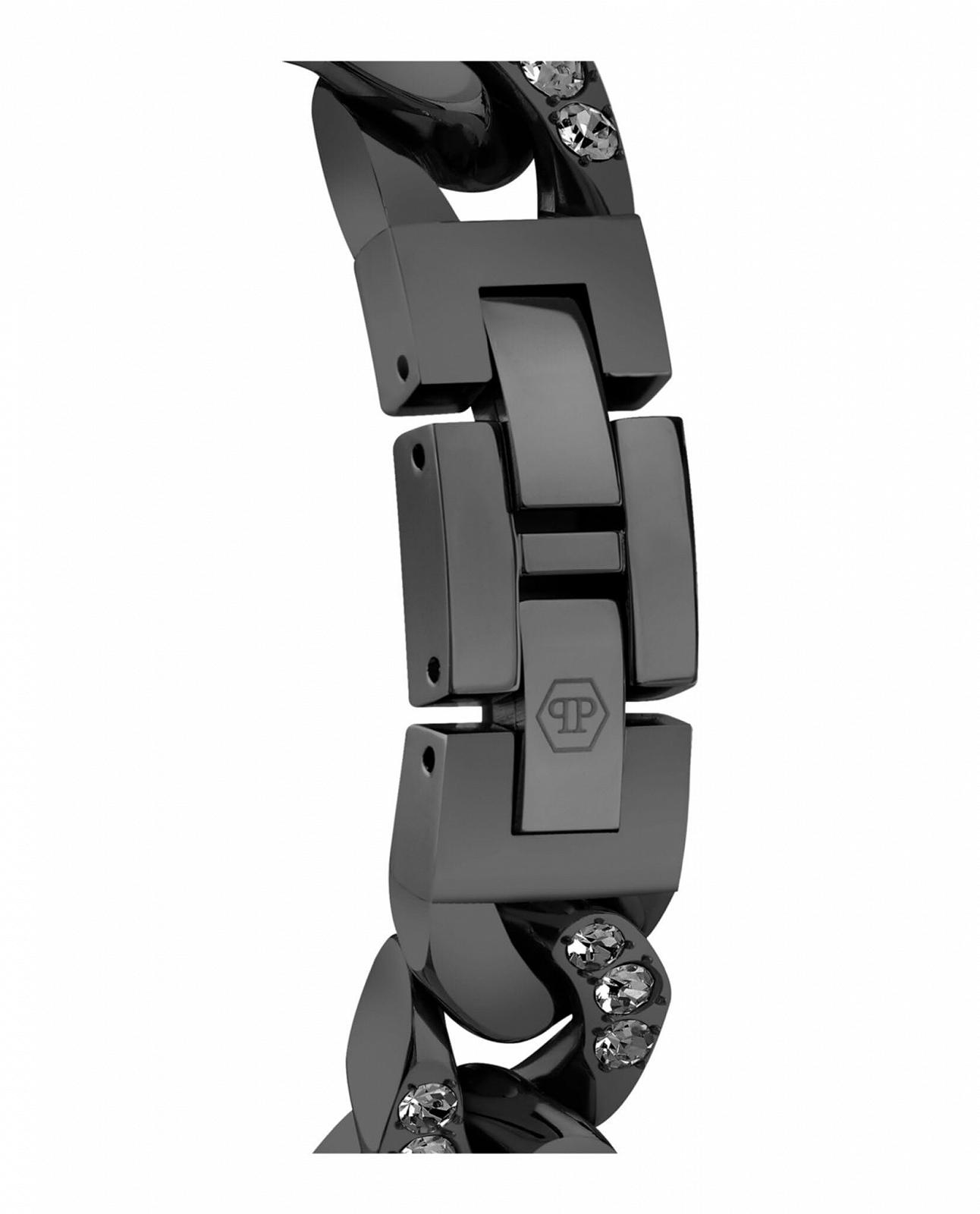 Годинник Philipp Plein жіночий аналоговий кварцовий The Hexagon Groumtet з браслетом, фото №6