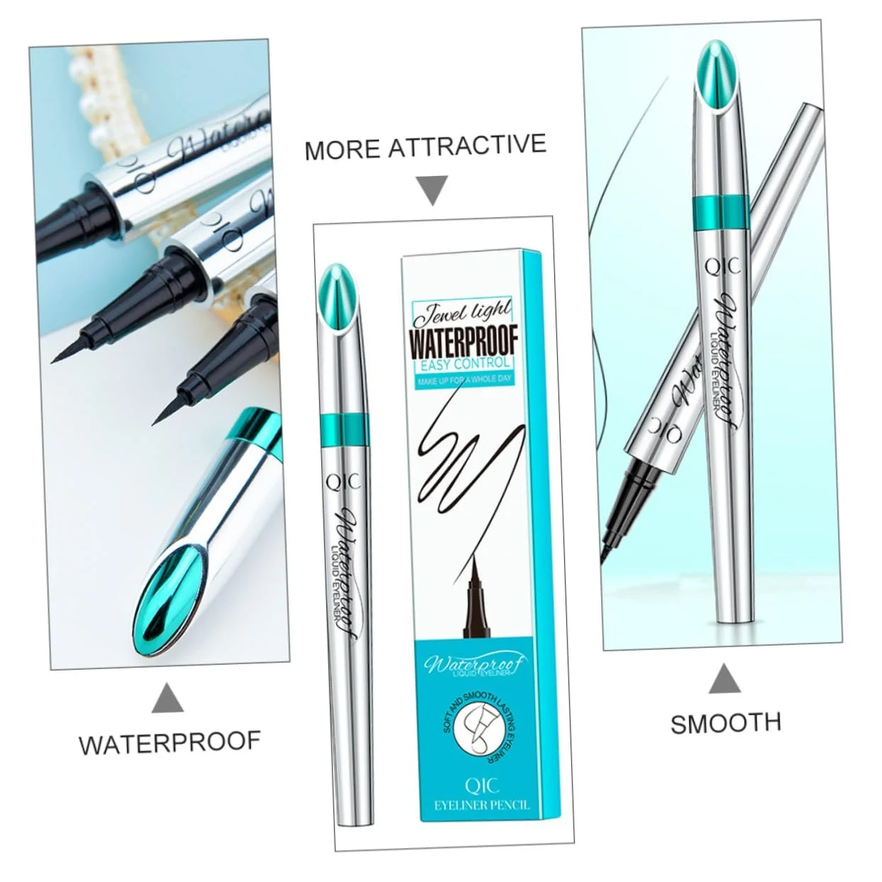 Олівець для очей Angoily Тонкий Набір Водостійкий, фото №4 Олівець для очей Angoily Тонкий Набір Водостійкий, фото №4