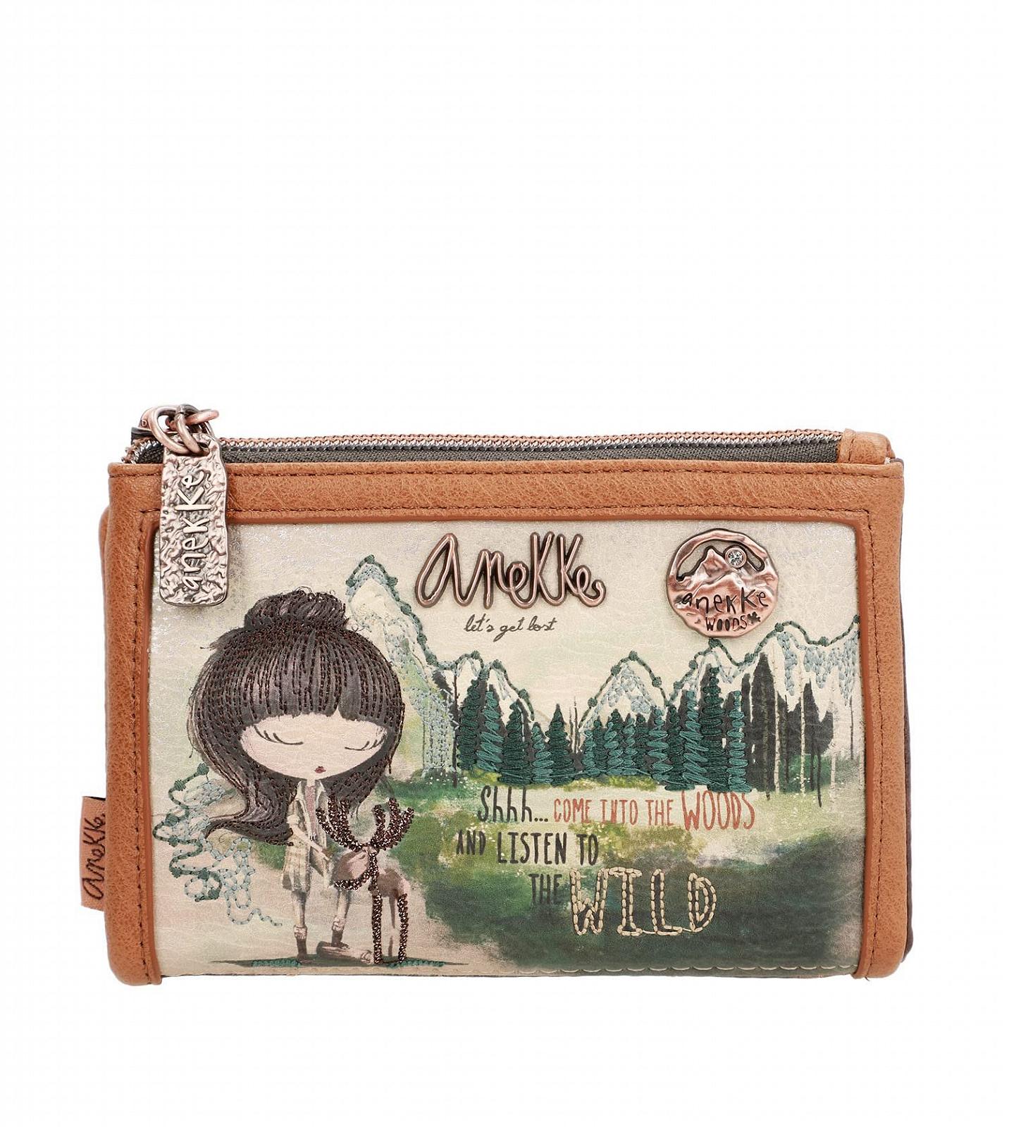 Кошелек Anekke M Soft с клапаном Combination (theforest) Разноцветный, фото №2
