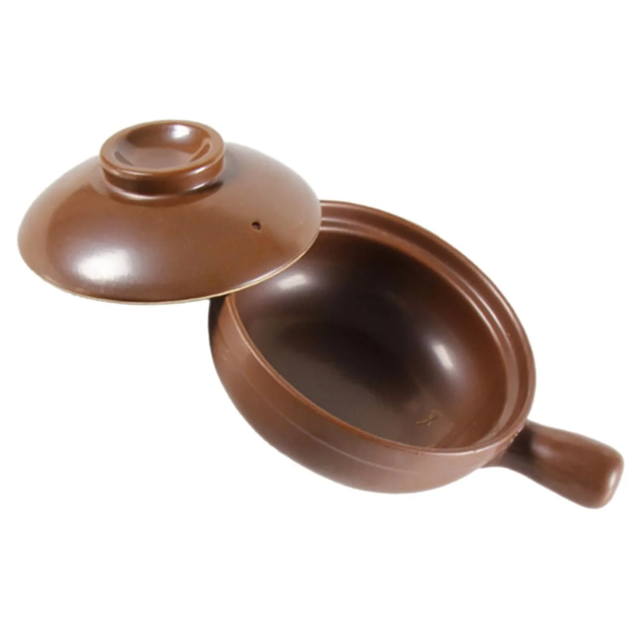 Кастрюля GLEAVI малая керамическая с крышкой антипригарная для риса и супа, фото №1