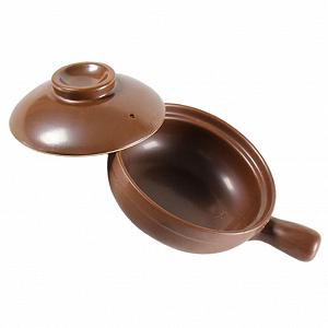 Кастрюля GLEAVI малая керамическая с крышкой антипригарная для риса и супа - Фото 1