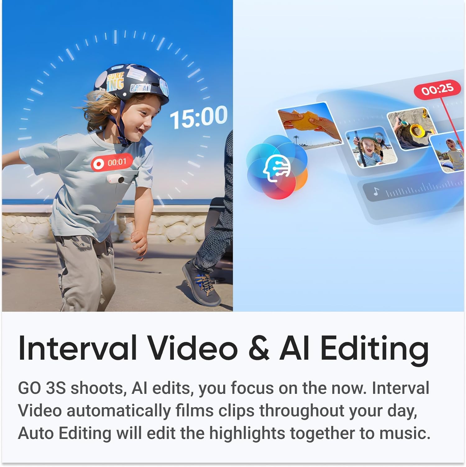 Екшн-камера Insta360 GO3S 128GB Білий, фото №8
