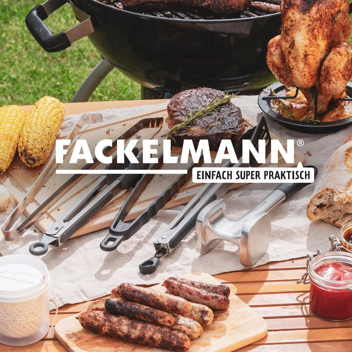 Размягчитель мяса Fackelmann 28 x 7.5 x 6 см Черный/Серебристый, фото №9