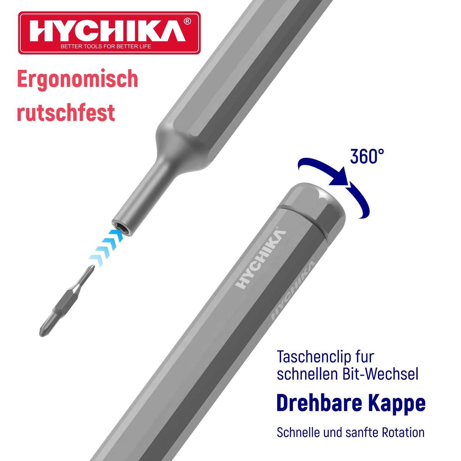 Набор прецизионных отверток HYCHIKA 39-в-1, фото №4