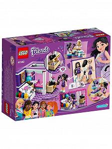 Набор LEGO Friends 41342 Emma's Deluxe Bedroom для детей, одиночный synthetic.ua - Фото 1
