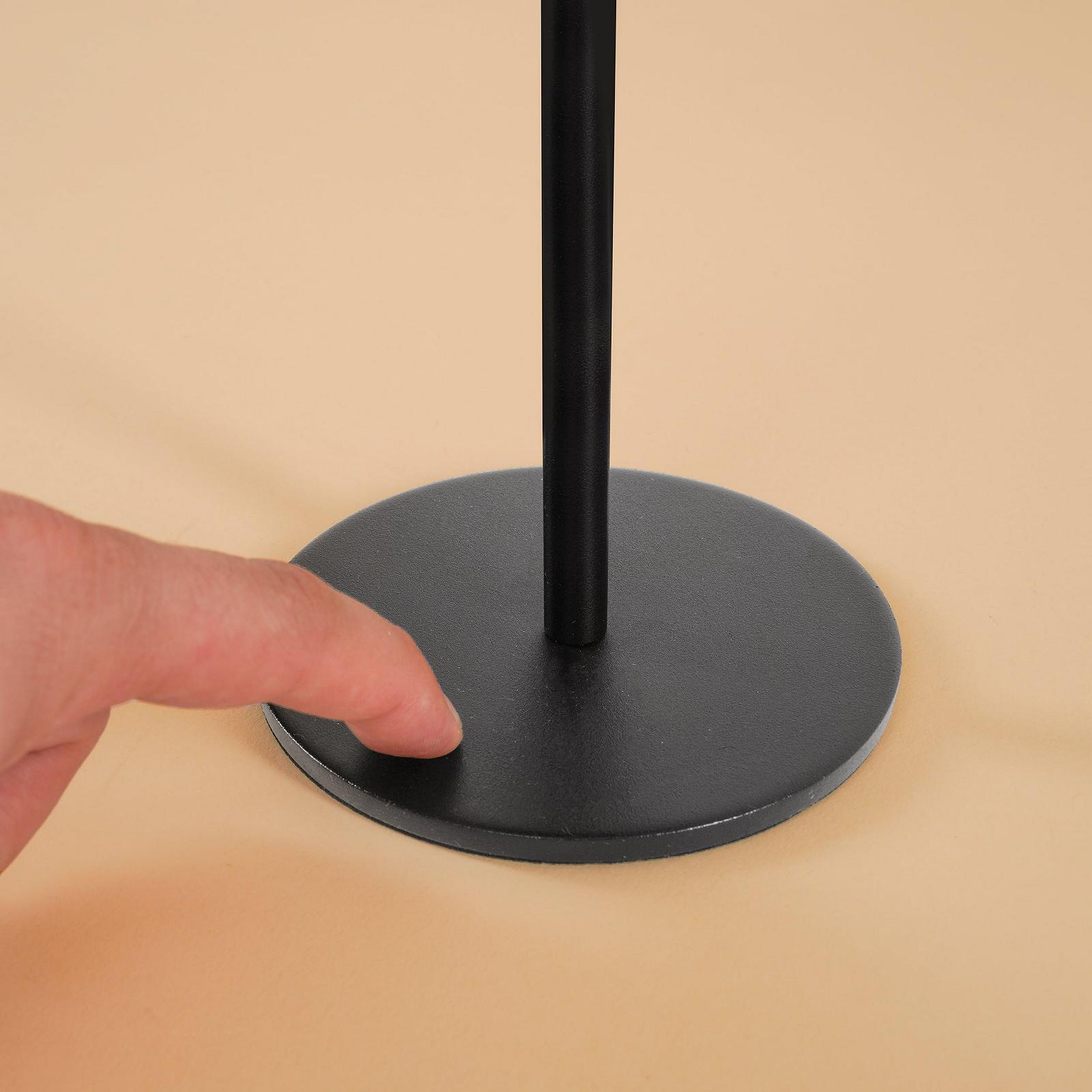 Настільна лампа Esotec Ella Solar Sensor Touch Dimming Li-ion USB-C LED 27.6 см Чорна, фото №3