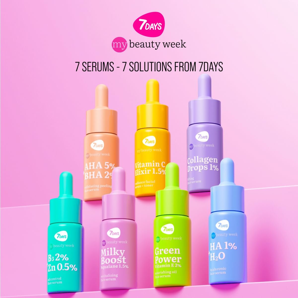 Сироватка 7Days Salicylic Acid Serum проти акне з гліколевою кислотою AHA BHA, фото №10