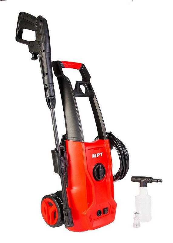 Мийка високого тиску MPT 110 Bar 1400 Вт 5.5-6.5 л/хв мідна обмотка пінна насадка MHPW1403, фото №2
