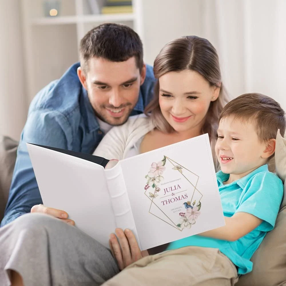 Фотоальбом Maverton для DIY с печатью - на 240 фотографий 10 x 15 - 60 черных страниц - Размер 33 x 30 см - Белый, фото №6 Фотоальбом Maverton для DIY с печатью - на 240 фотографий 10 x 15 - 60 черных страниц - Размер 33 x 30 см - Белый, фото №6