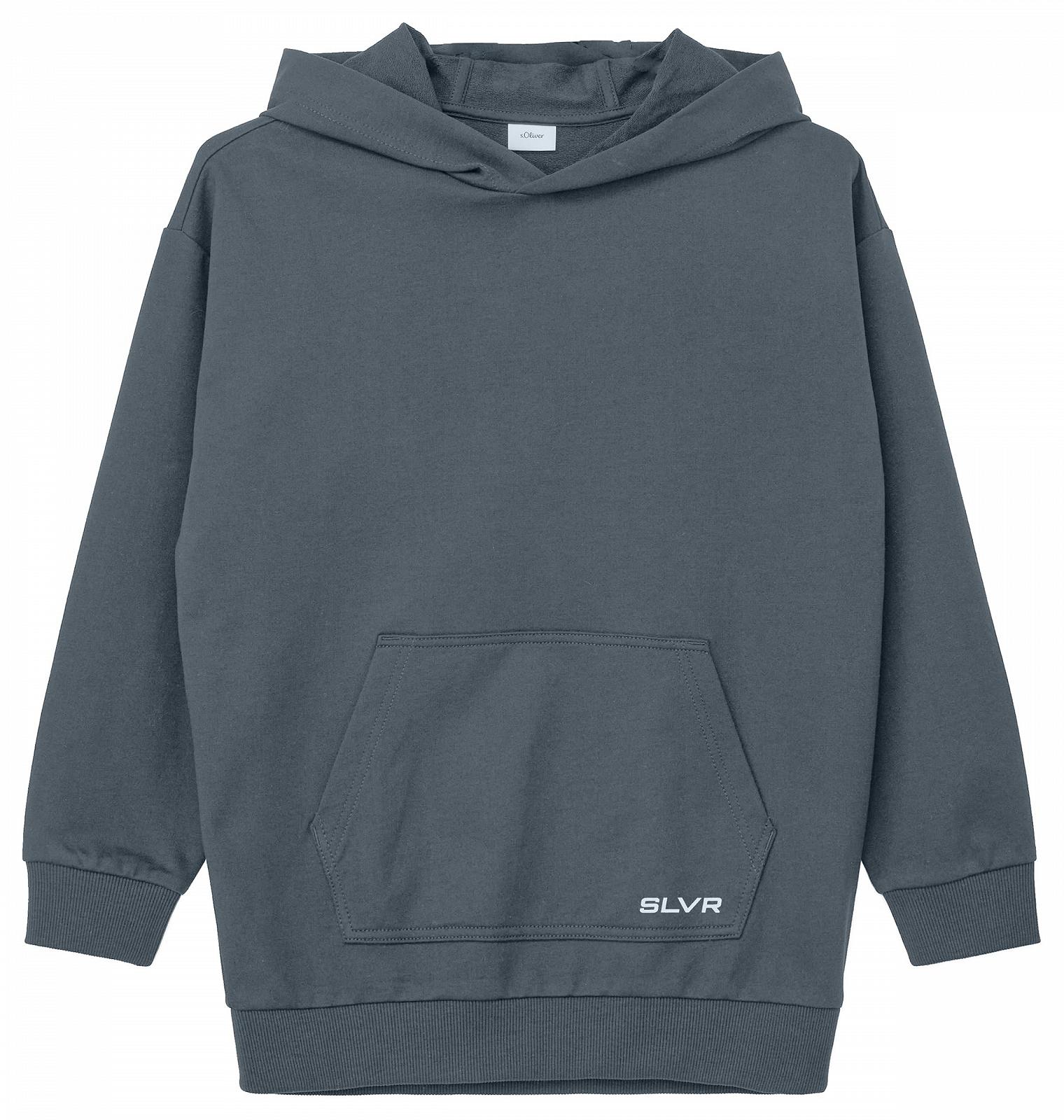 Толстовка s.Oliver Junior для мальчиков 2174132 с капюшоном (1 шт.), фото №1