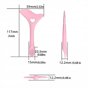 Трафарети для підводки PUNELE, інструмент з силікону synthetic.ua - Фото 1