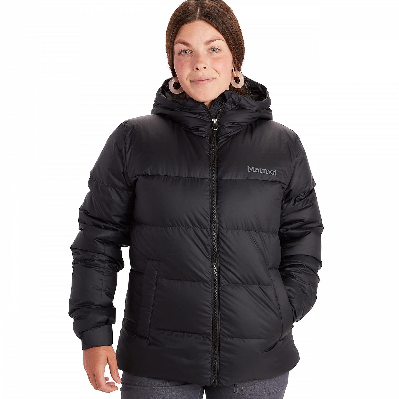 Куртка пуховая Marmot Guides Down Hoody Женская Легкая Утепленная Зимняя Водоотталкивающая Ветрозащитная функциональная С капюшоном, фото №1