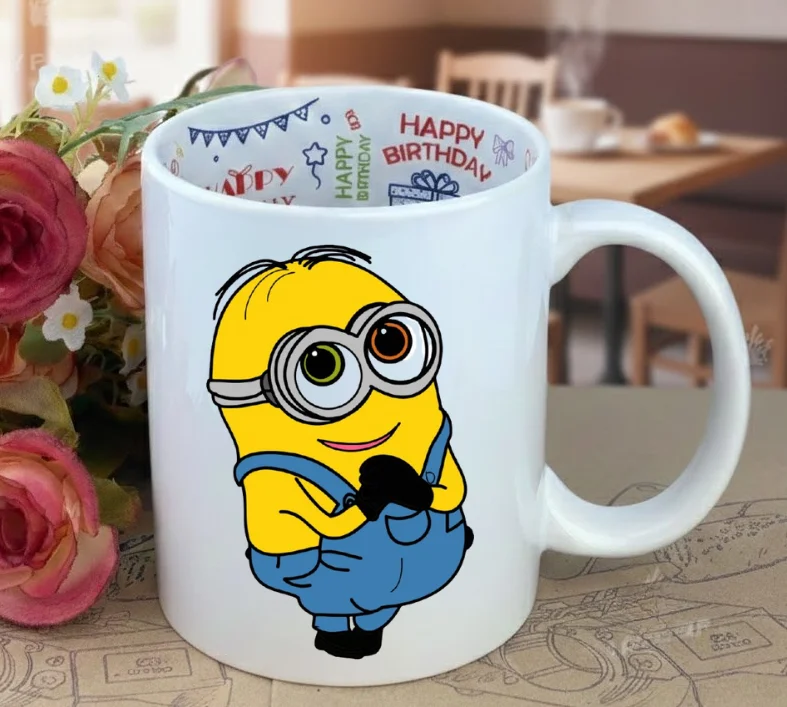 Чашка з принтом Minions Despicable Me керамічна 330 мл Uk_HB_150, фото №1 Чашка з принтом Minions Despicable Me керамічна 330 мл Uk_HB_150, фото №1