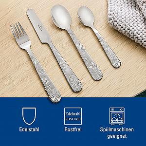 Набор детских столовых приборов Villeroy & Boch Happy as a Bear цена на synthetic.ua - Фото 1 Набор детских столовых приборов Villeroy & Boch Happy as a Bear synthetic.ua - Фото 1