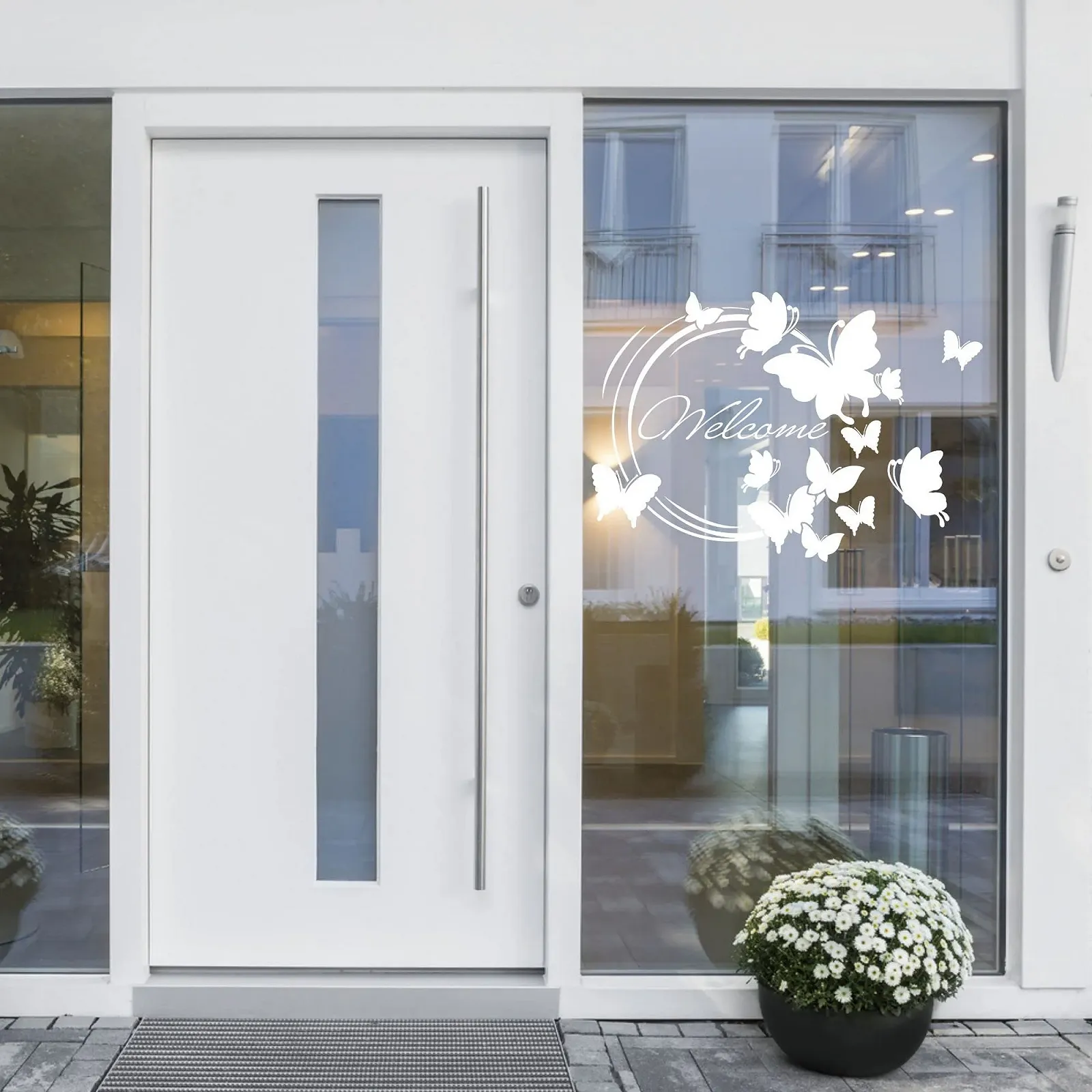 Наклейка на стену GRAZDesign Welcome Butterflies 43 x 30 см 073 Dark Grey, фото №8