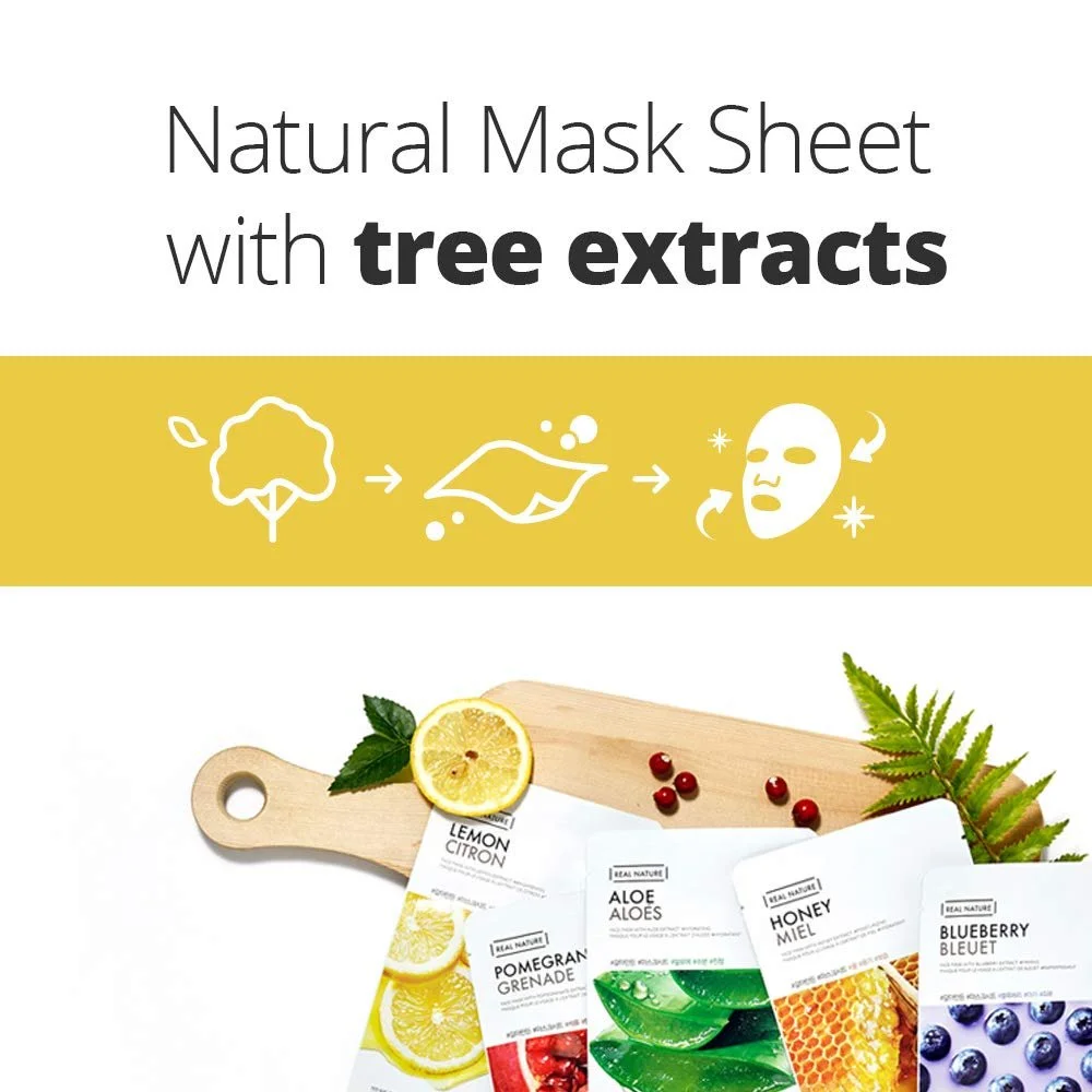 Маска для обличчя The Face Shop Real Nature Зволожуюча для сухої, грубої шкіри Оливковий, фото №5