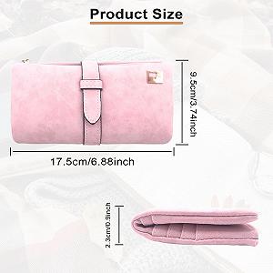 Кошелек FuninCrea Женский Кожа PU Длинный Розовый synthetic.ua - Фото 1