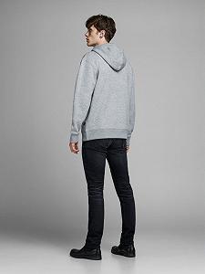 Свитшот Jack&Jones SWEAT HOOD NOOS 12161145 Серый M synthetic.ua - Фото 1