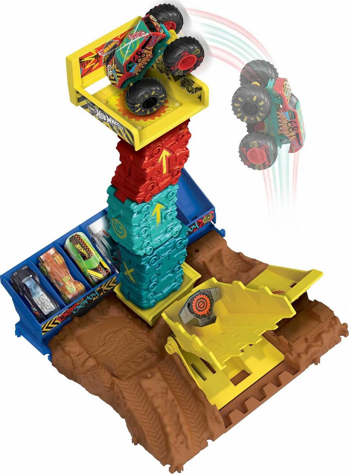 Ігровий набір Hot Wheels Monster Trucks Arena Smashers Semi Finals, фото №5 Ігровий набір Hot Wheels Monster Trucks Arena Smashers Semi Finals, фото №5