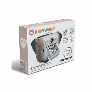 Фотокамера мгновенной печати KIDYWOLF Peach Персиковая synthetic.ua - Фото 1