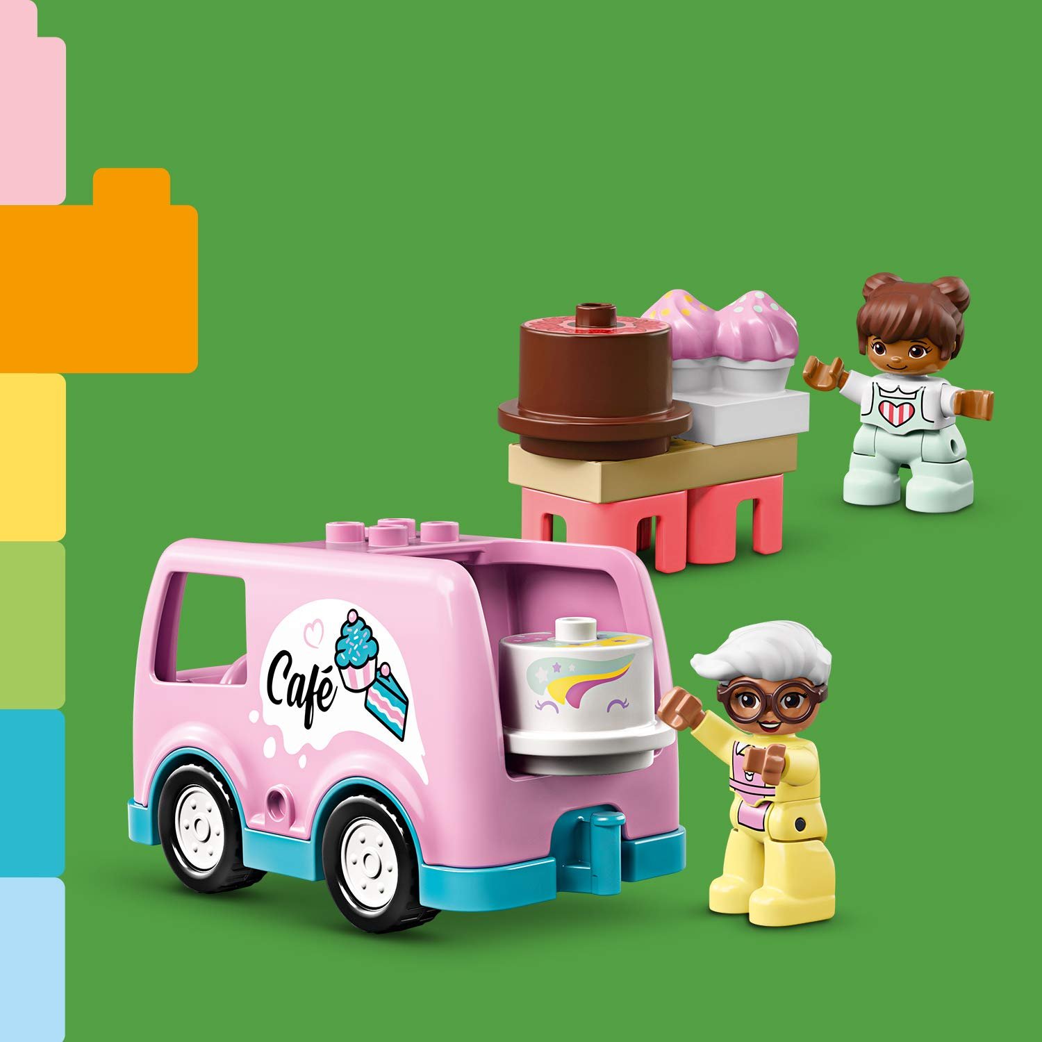 Конструктор LEGO DUPLO 10928 Пекарня з кафе-машинами для малюків від 2 років, фото №8