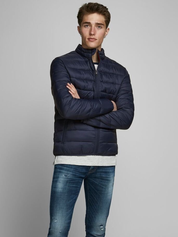 Куртка Jack&Jones PUFFER COLLAR NOOS 12173752 Темно-синий M, фото №2