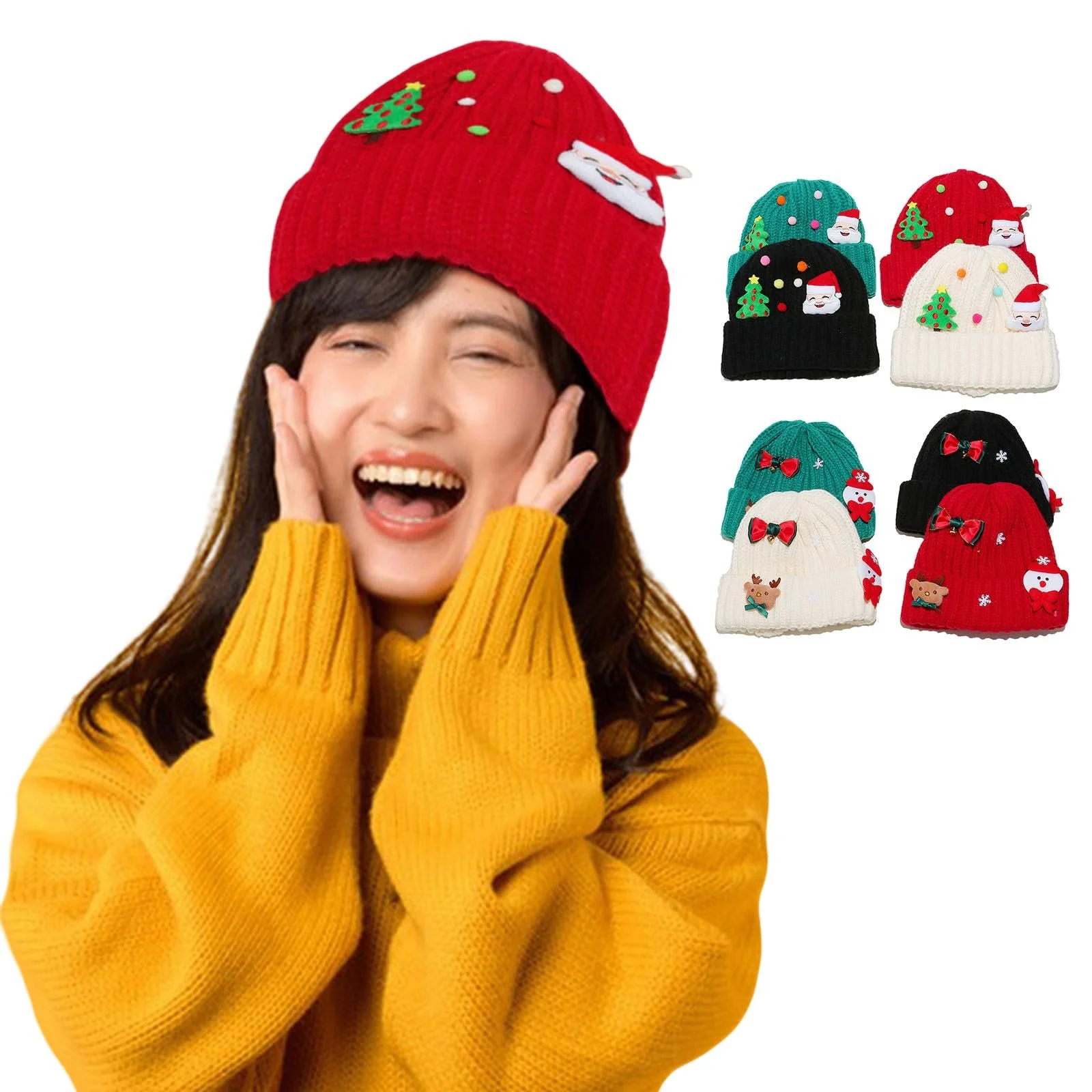 Шапка Санта MHADBKH Тематична вечірка, фото №2